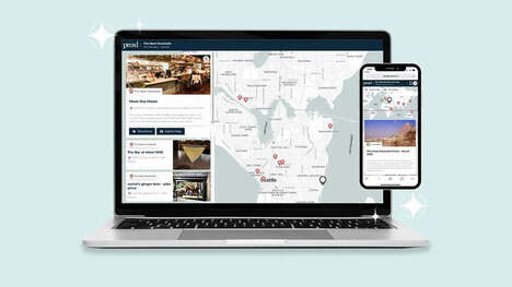 Interactive Travel Map Apps