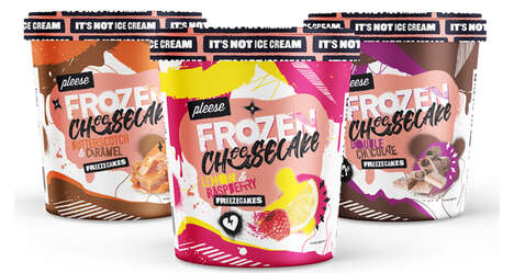 Tub-Packaged Frozen Cheesecakes
