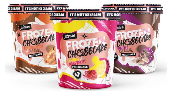 Tub-Packaged Frozen Cheesecakes