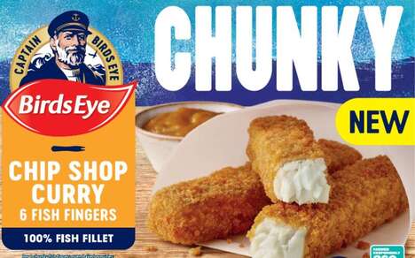 Curry-Flavored Frozen Fish Fingers