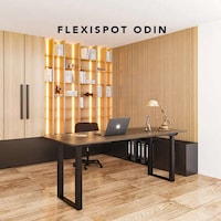 Sleek Motor-Equipped Desks Image 1