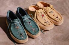 Bejeweled Moccasin Shoes