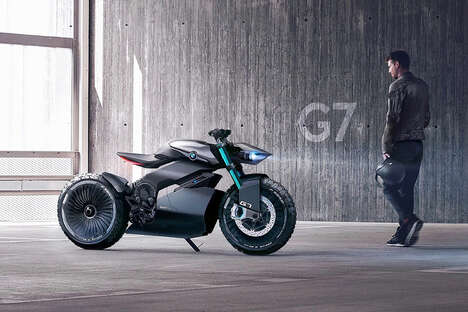 Cantilevered Motorcycle Concepts