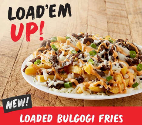Korean Steak-Topped Fries