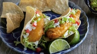 Beer-Battered Fish Tacos
