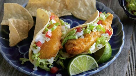 Beer-Battered Fish Tacos