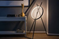 Suspended Halo Light Fixtures Image 1
