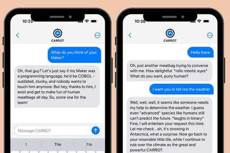 Personable Weather Chatbots