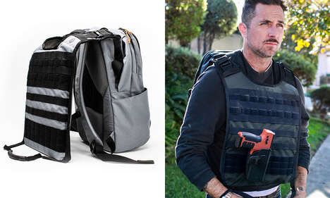 Protective Armored Backpack Accessories