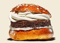 QSR Dessert Burger Sandwiches