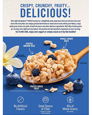 Delicious Puffed Granolas