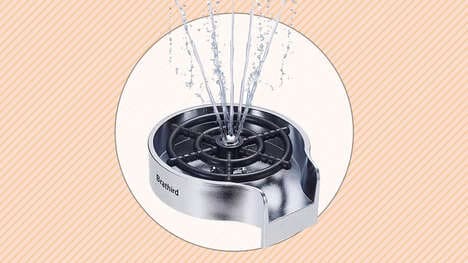 Time-Saving Cup Rinsers