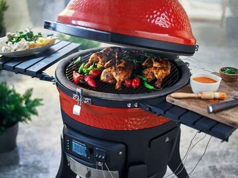 Connected Kamado-Style Grills