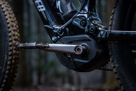 Lightweight Titanium Bike Cranks