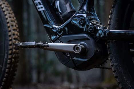 Lightweight Titanium Bike Cranks