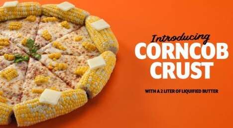 Peculiar Corn-Crusted Pizzas