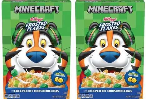 Video Game-Themed Breakfast Cereals