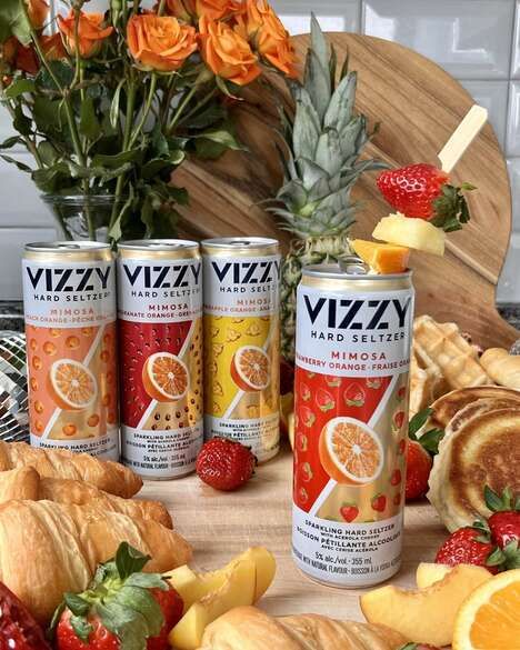 Low-Calorie Canned Mimosas