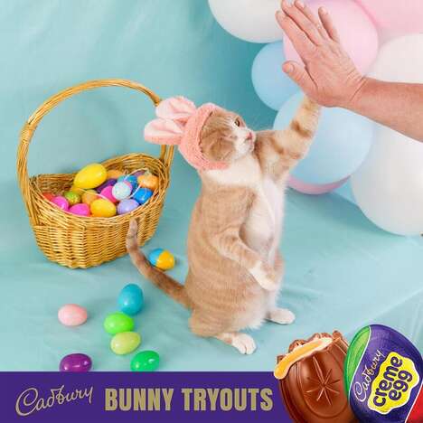 Easter Cat Mascots