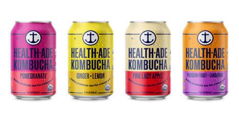 Refreshing Canned Kombuchas