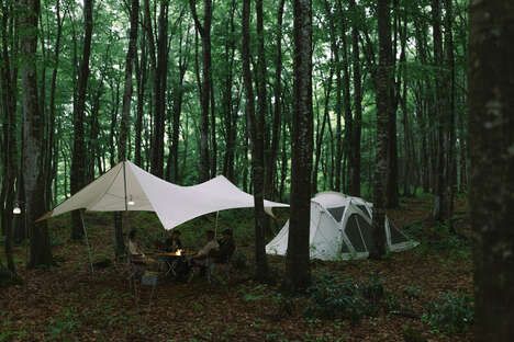 Sleek Utilitarian Tents