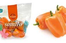 Tropical Orange Snack Peppers