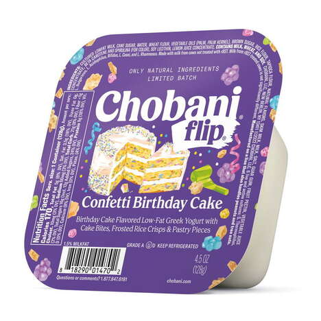 Cake-Infused Greek Yogurts