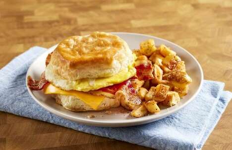 Buttermilk Biscuit Breakfast Sandwiches