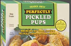Pickle-Flavored Corn Dogs