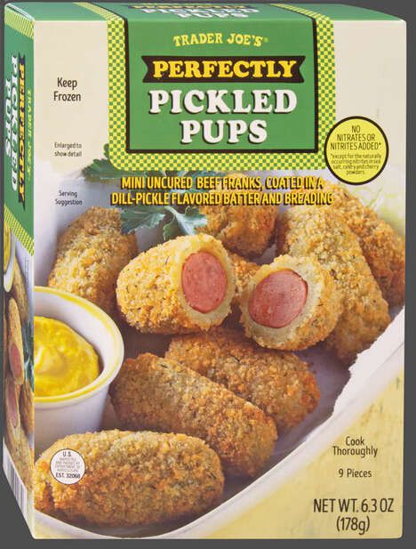 Pickle-Flavored Corn Dogs