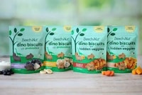 Dino-Shaped Baby Biscuits