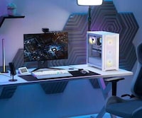 Elegant All-White Gamer PCs