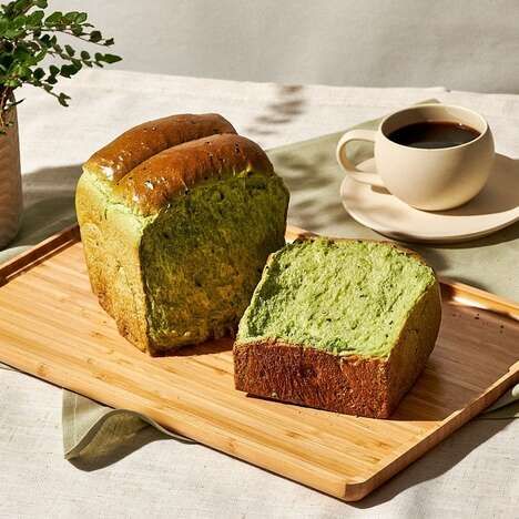 Matcha-Infused Sweet Breads