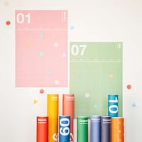 Colorful Poster-Sized Wall Planers Image 4