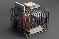Tubular Literature Storage Racks
