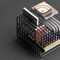 Tubular Literature Storage Racks Image 4