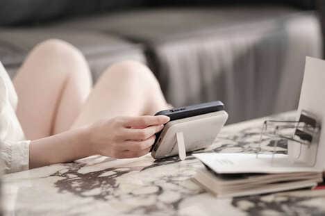 Power-Providing Smartphone Stands