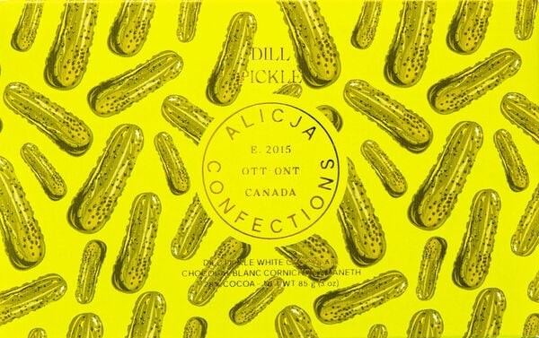 Pickle-Flavored Chocolate Bars