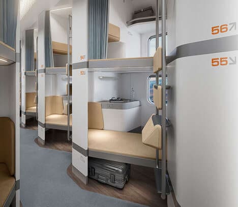 Personal Overnight Train Cabins