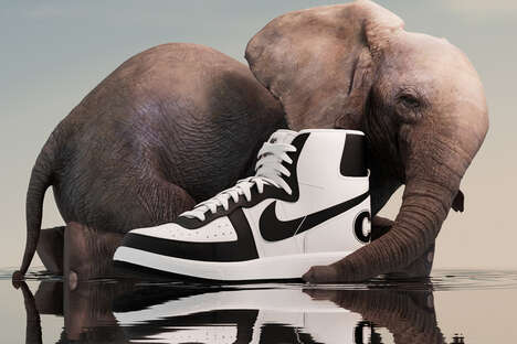 Collaborative High-Top Sneaker Collections