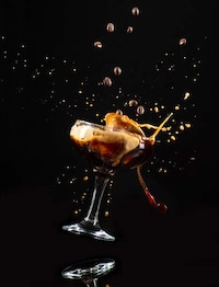 Parmesan Espresso Martinis Image 1