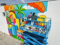 Augmented Reality Travel Murals