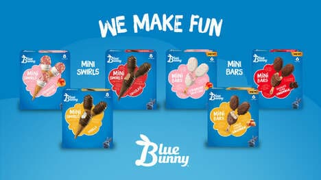 Bite-Size Frozen Dessert Bars