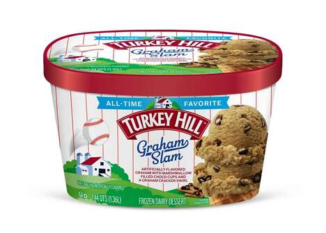 Baseball-Themed Ice Creams