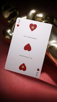 Film Awards-Inspired Playing Cards Image 4