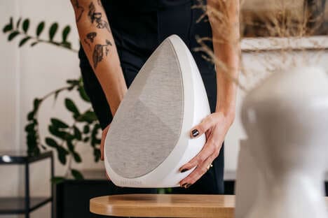 Drop-Shaped Smart Speakers