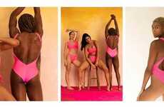 Neon Pink Swimwear