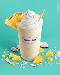 Pi&ntilde;a Colada-Inspired Shakes