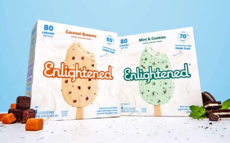 Low-Sugar Frozen Yogurt Bars