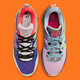 Multi-Colored Mismatched Basketball Sneakers Image 2